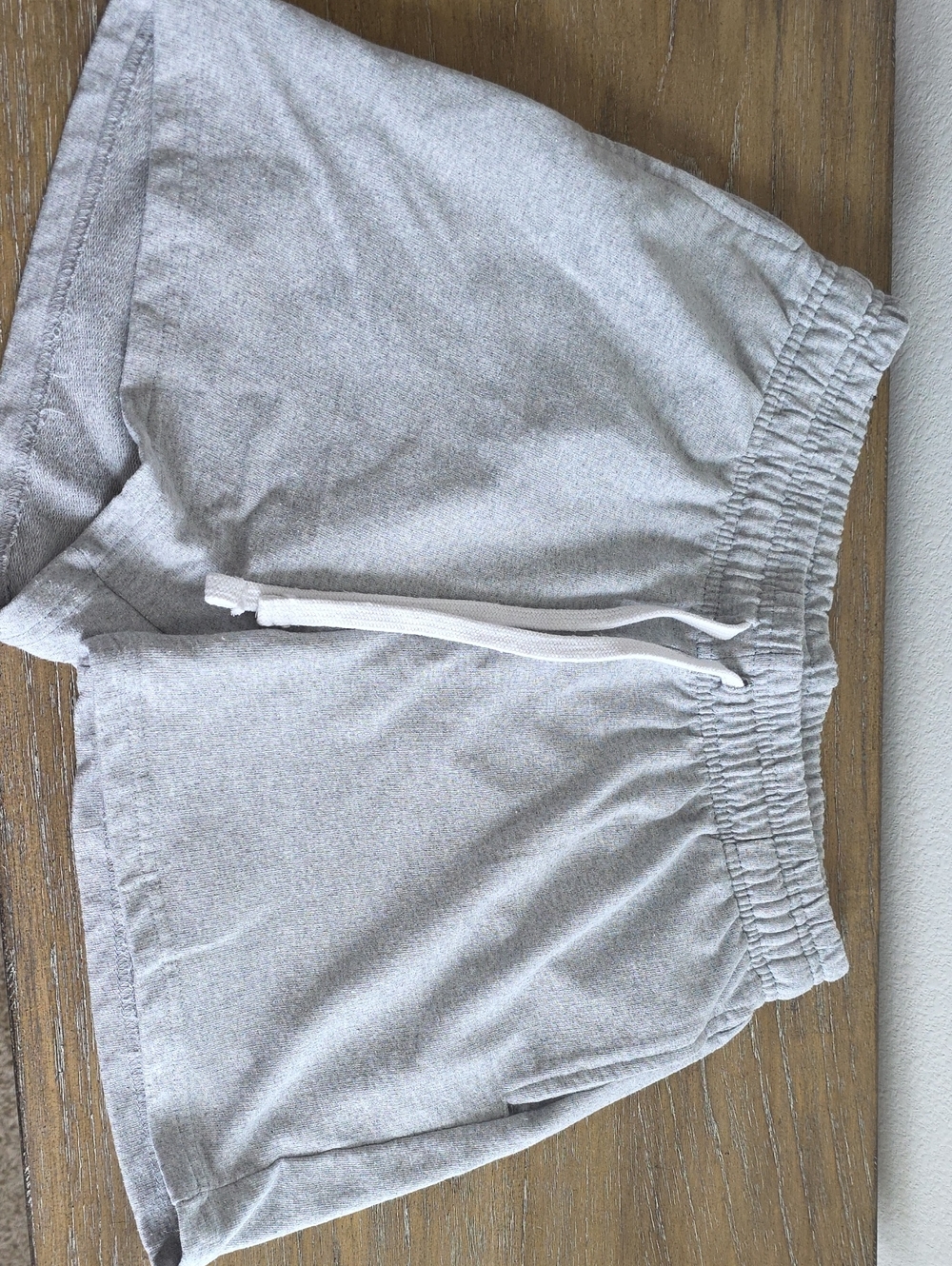 Essentials Light Gray Athletic Lounge Shorts
